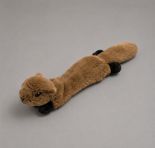 🐿️ SquirrelBuddy™ – Peluche Écureuil XXL pour Chien 🤎🐾