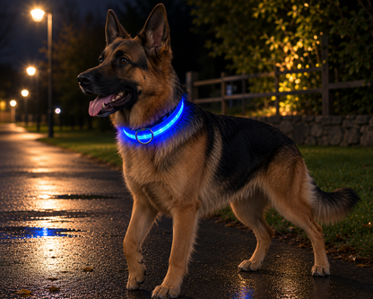 💙 LumiCollar™ – Collier LED Lumineux pour Chien 🐾✨